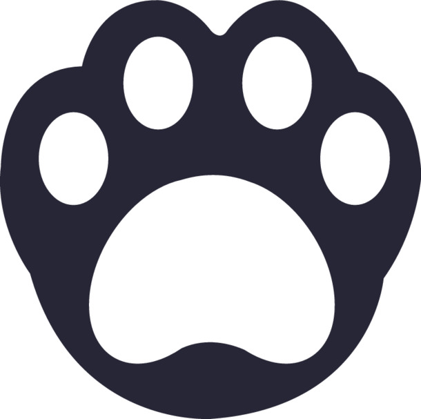 猫爪PNG透明免抠图标，高清素材，设计必备，一键下载