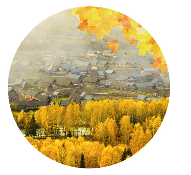 立秋节气高清PNG透明背景图片，中国风元素，摄影风景，PSD设计素材下载