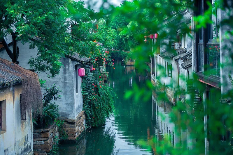 苏州古镇风光，江南水乡高清JPG摄影素材，免费下载