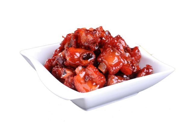 糖醋排骨PNG透明图片，高清装饰元素，生活用品设计素材下载