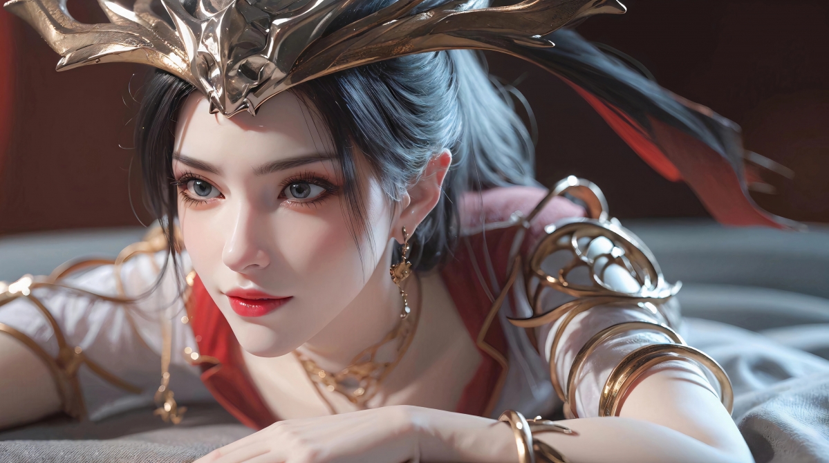 美杜莎女王惊艳登场，4K超清电脑壁纸&动漫美图，高清3869x2160免费下载