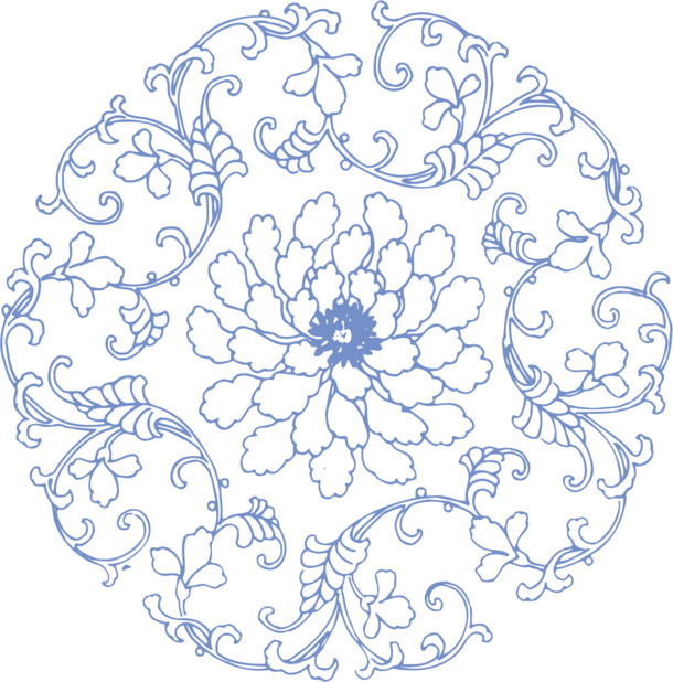 青花瓷PNG透明图片，高清中国风装饰元素，设计素材免费下载