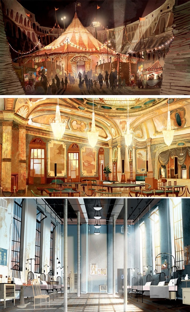 日本小说插画，高清PNG透明背景，卡通手绘素材下载