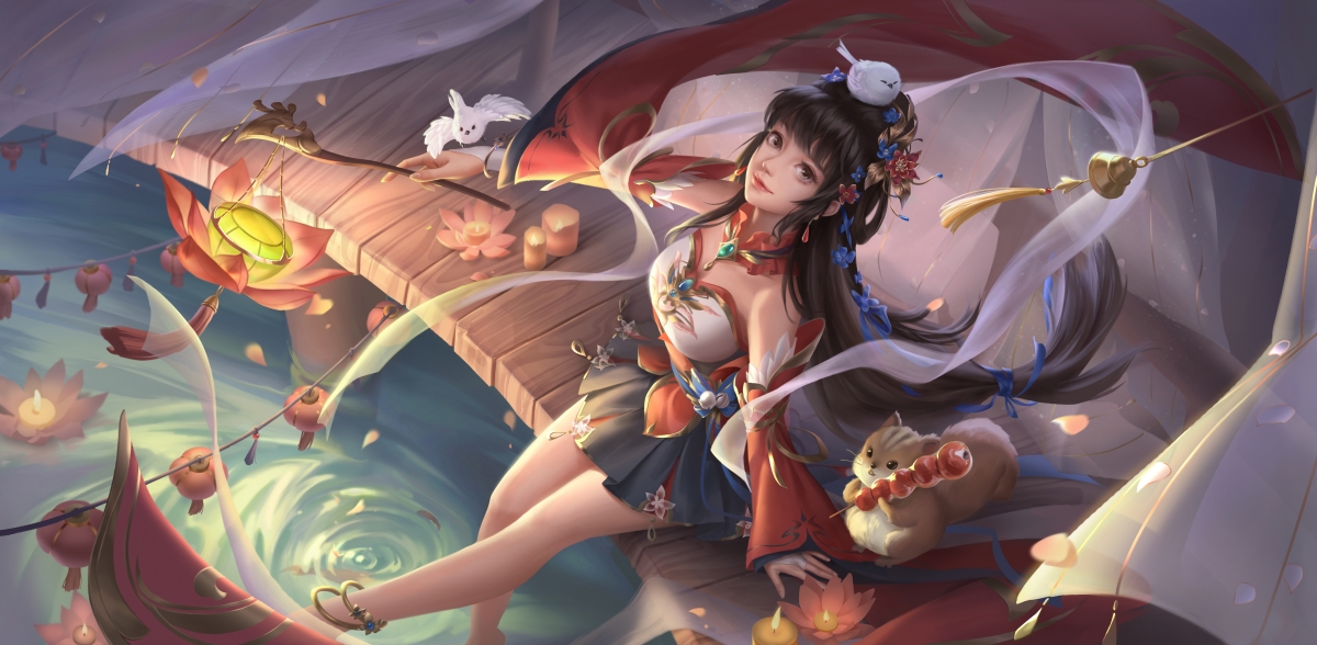 三国杀夏侯氏新皮肤惊艳上线，4K超清壁纸，极致画质4412x2160，免费下载！