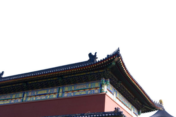 北京皇宫风墙檐PNG透明背景图片，高清摄影风景设计素材免费下载