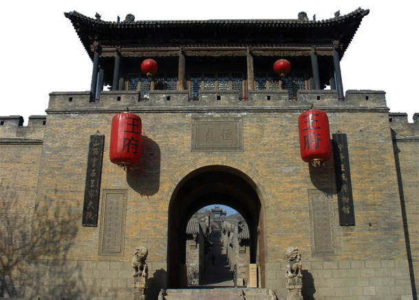 山西王家大院景区摄影风景素材，高清PNG透明背景图片设计下载