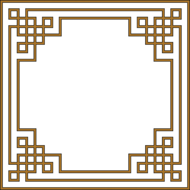 中国风装饰元素，高清PNG透明古代雕花窗户图片素材，免费下载