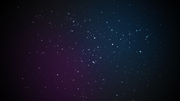 蓝紫色梦幻星空光效PNG透明背景，抽象梦幻图片素材，高清下载
