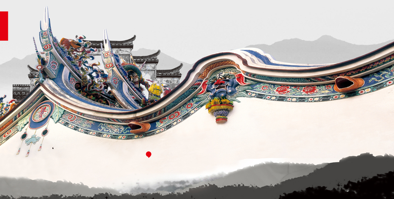 中国风民族图腾背景图，复古高清JPG与PSD设计素材下载