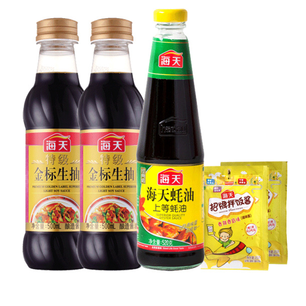 海天蚝油PNG透明图，高清装饰元素，生活用品设计素材下载