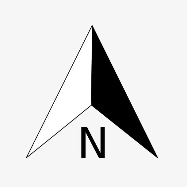 黑白箭头PNG素材，手绘卡通风格，高清透明图片，一键下载！