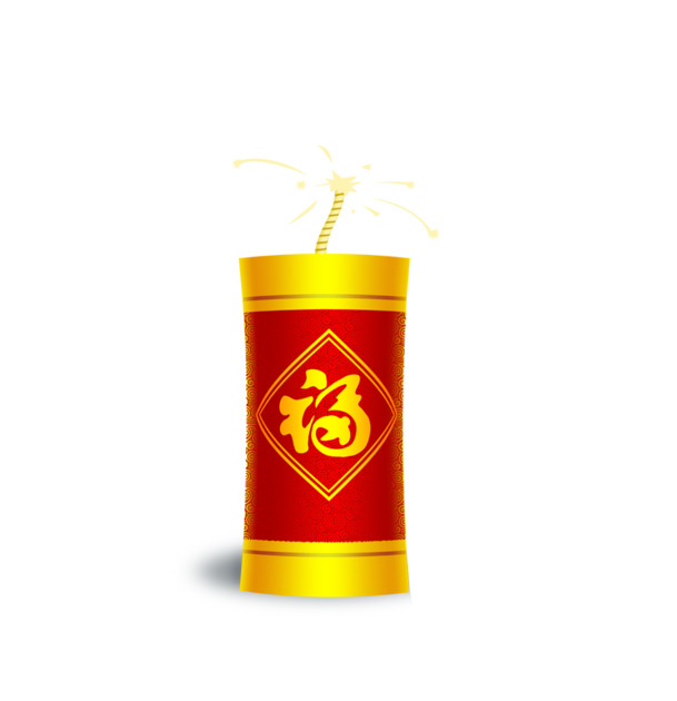 新年庆典烟花PNG透明图，高清节日元素，免费下载，欢庆元旦、春节、元宵佳节