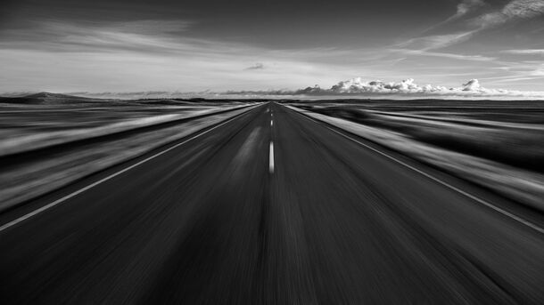 高清摄影，高速公路环境渲染PNG透明背景图片素材，设计风景元素任你下载