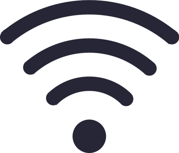 WiFi面型图标，高清PNG/EPS透明免抠素材，一键下载！