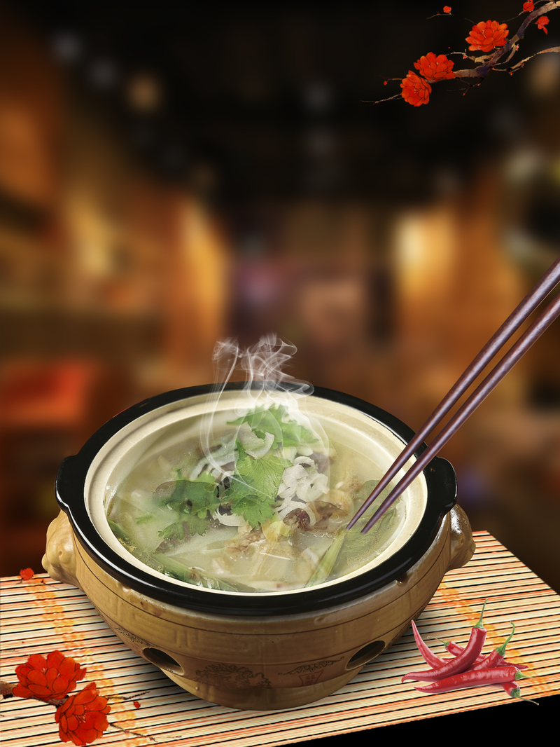 美味羊杂汤，高清JPG海报背景，营养美味尽在图中，创意设计素材下载