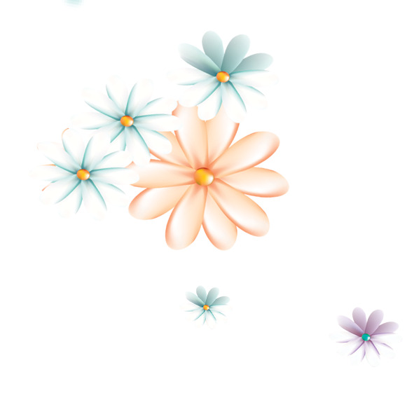 花瓣漂浮透明PNG图片，高清设计素材，免费下载