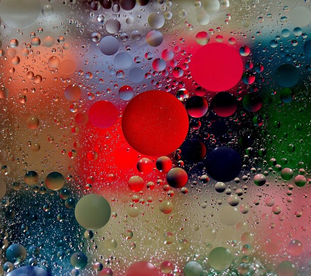 玻璃雨滴光斑光效PNG透明图片，抽象梦幻背景素材，高清下载