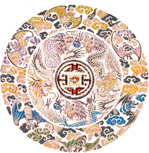 古代刺绣花纹PNG高清透明图片，精美装饰元素，设计素材免费下载