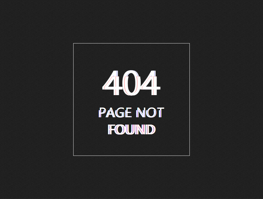 404报错设计，故障动画素材下载