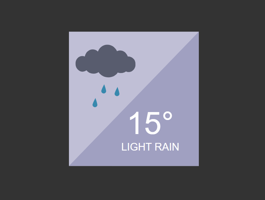 下雨天气预报图片设计，气象标志图片素材