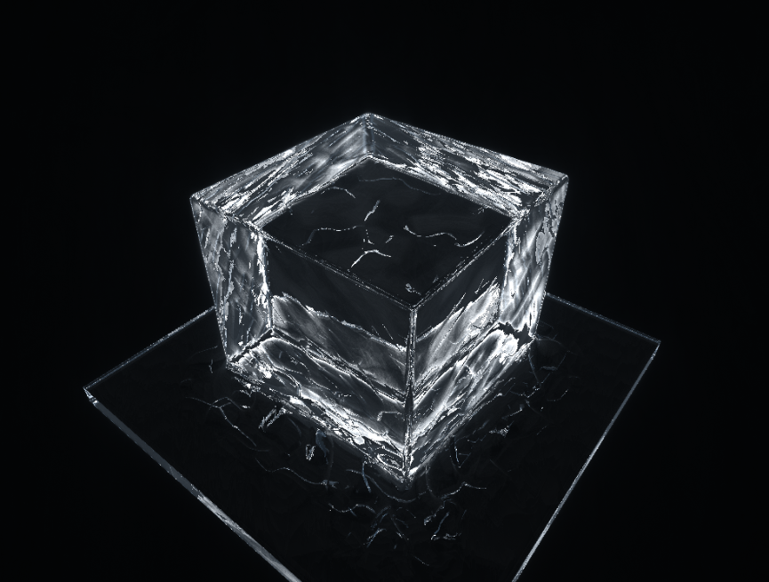 css实现旋转效果，逼真冰块3d效果