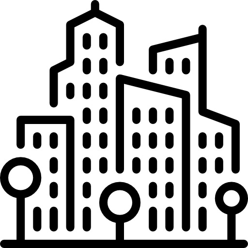 城市景观PNG图标，高清透明免扣素材，设计元素一网打尽，免费下载！