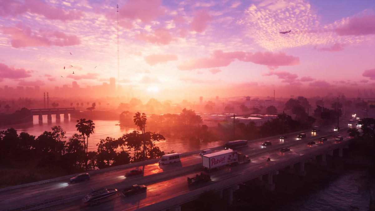 GTA6绝美4K风景壁纸，超清3840x2160游戏图片，一键下载！