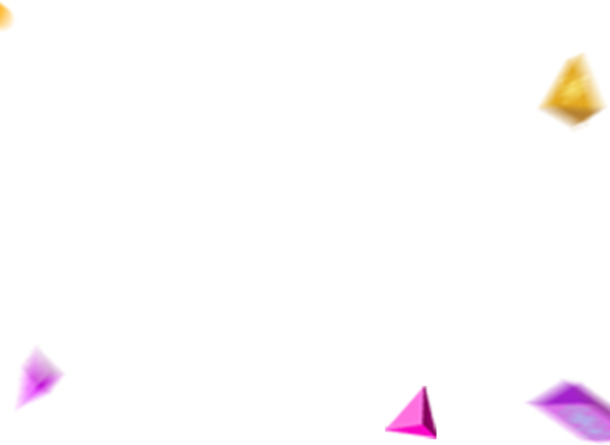 手绘创意三角形PNG素材，高清透明漂浮元素，创意合成设计资源下载