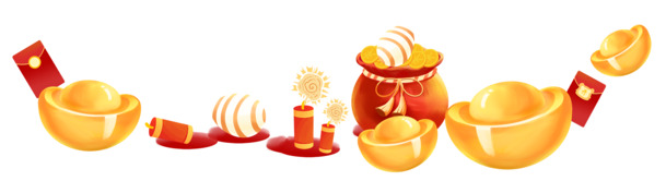 2022虎年高清PNG透明图片，福虎迎新年，节日元素一网打尽！免费下载，助力元旦、春节、元宵设计！