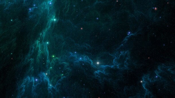 蓝色星云星空创意摄影，高清PNG透明背景素材，设计海报新选择！