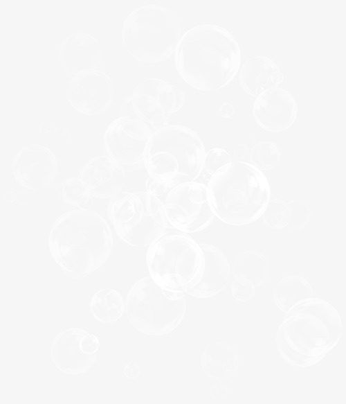 泡泡PNG高清透明漂浮元素，创意图片设计素材免费下载