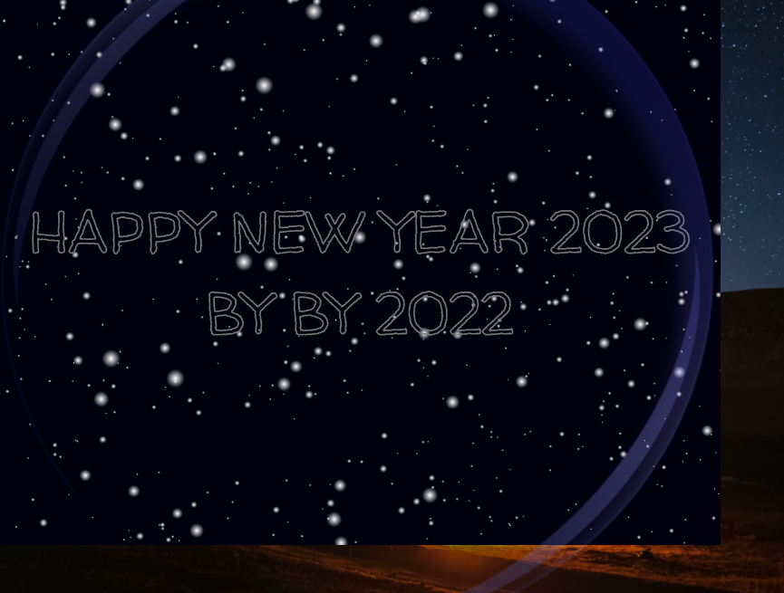 新年2023兔年动图设计，雪花动态背景图片素材下载