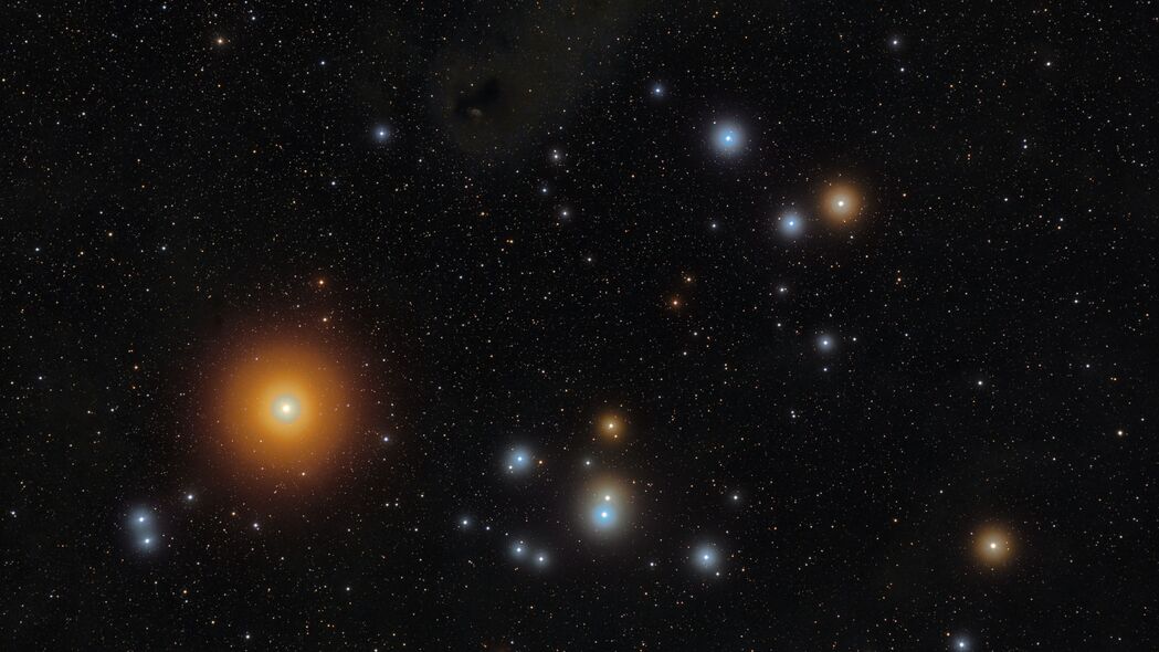阿尔德巴兰集群恒星空间，绝美4K壁纸，3840x2160超清下载