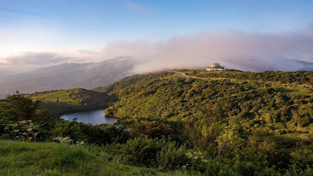 湖光山色云晨韵，超清4K壁纸3840x2160，风景如画高清下载