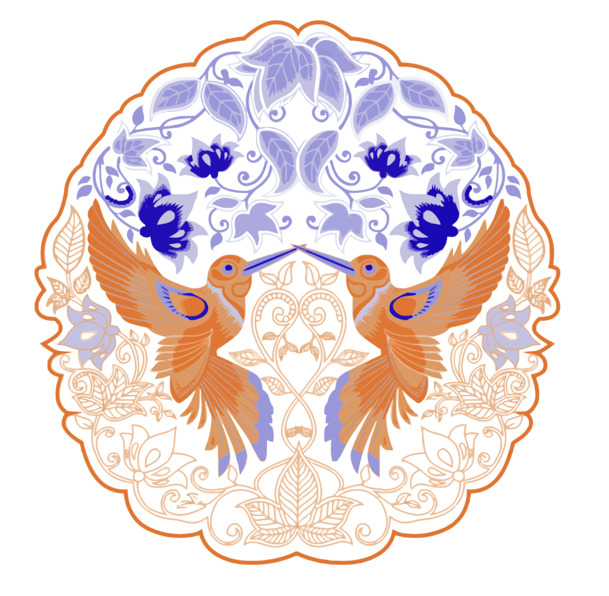 中国风矢量花纹PNG/EPS高清素材，透明装饰元素，免费下载