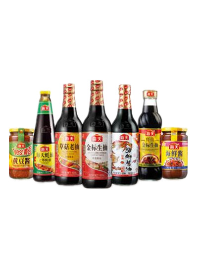 瓶装调味品PNG透明图，高清装饰元素，生活用品设计素材下载