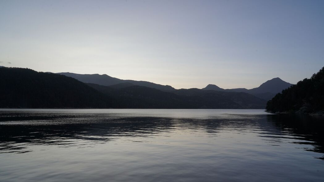 自然之美，山脉河流波纹树木海岸静谧风光，4K超高清壁纸3840x2160下载