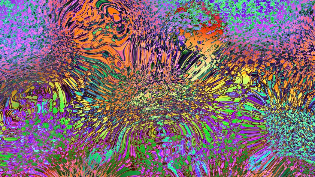 4K高清壁纸下载，抽象油漆图案，3840x2160超清背景图片