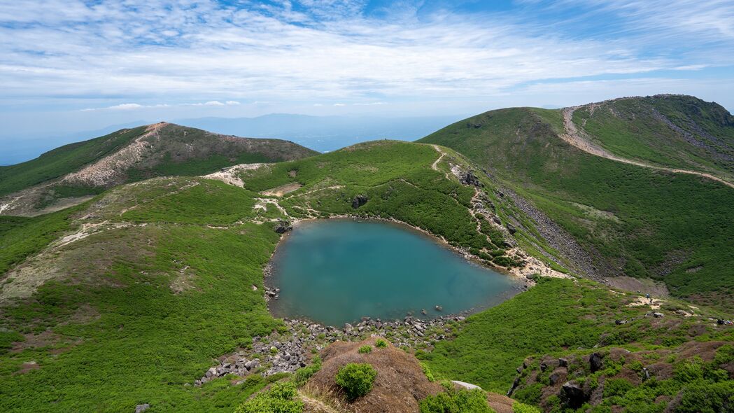 绝美湖泊、平原、丘陵、草地风光，4K超高清壁纸，3840x2160分辨率，免费下载！
