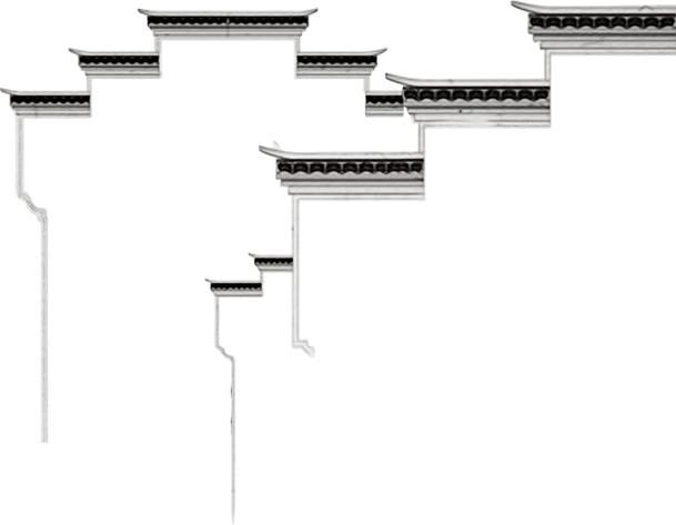 古代建筑高清PNG透明图片，中国风装饰元素，设计素材免费下载