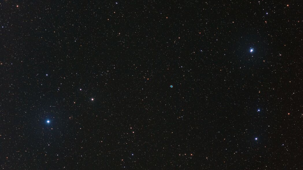 环形星云高清壁纸，恒星璀璨，4K超清3840x2160背景图片免费下载