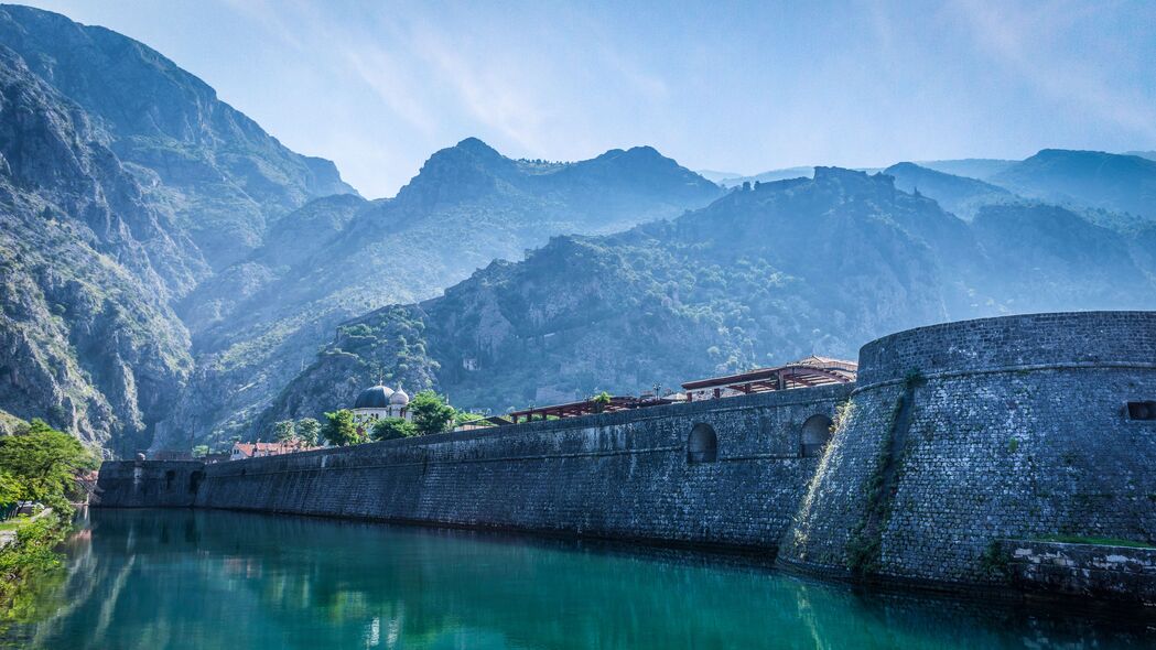 自然之美，河流山脉4K超高清壁纸，3840x2160精美建筑风景图免费下载