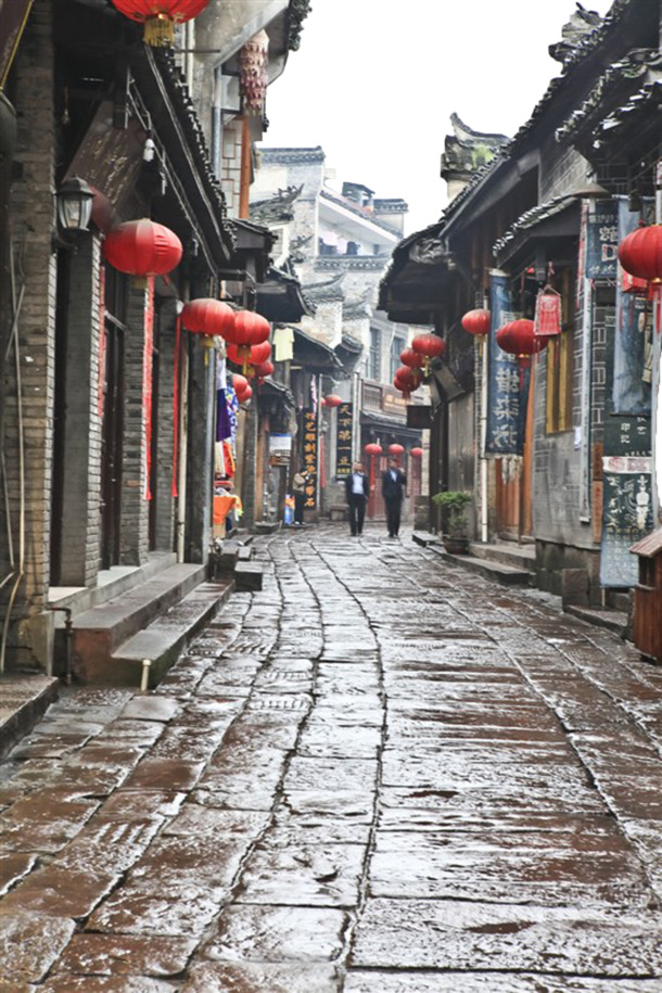 湘西凤凰古镇美景PNG透明背景图片，高清摄影素材，设计元素随心下载