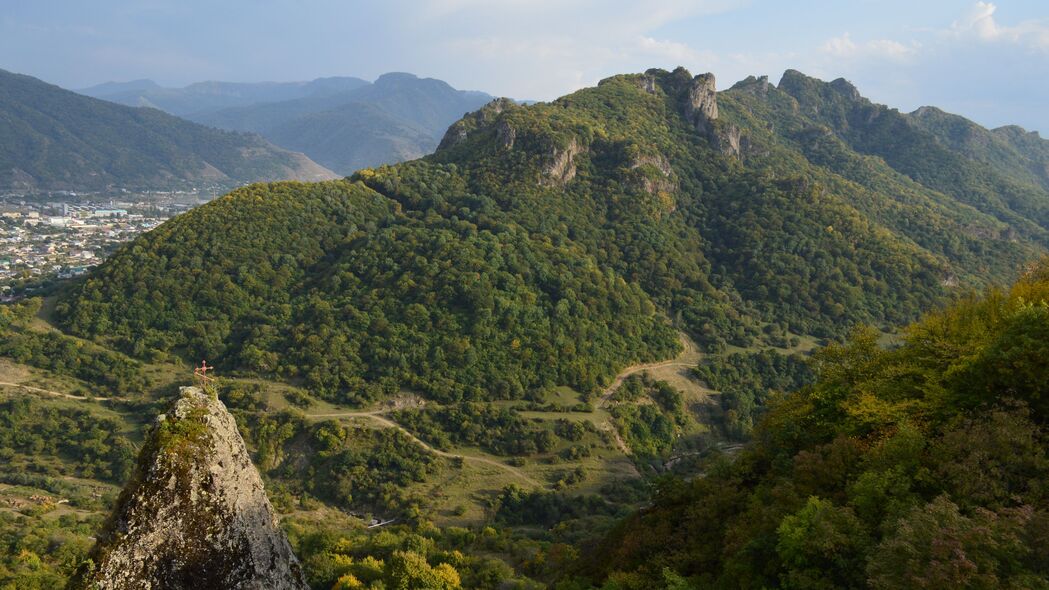 绝美自然景色，岩石、山谷、丘陵4K壁纸，高清3840x2160分辨率，尽享视觉盛宴！