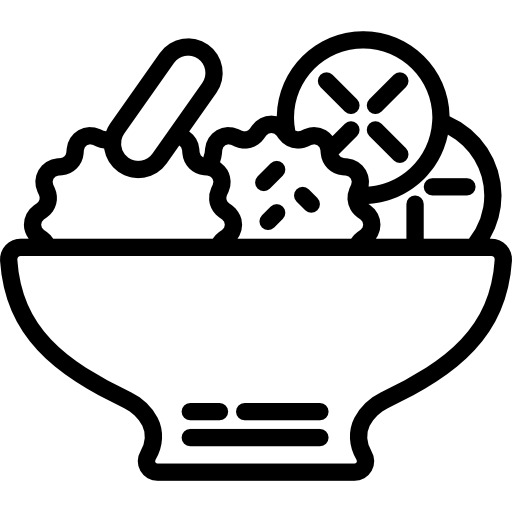 沙拉图标，高清PNG透明免抠元素，图片设计素材一键下载