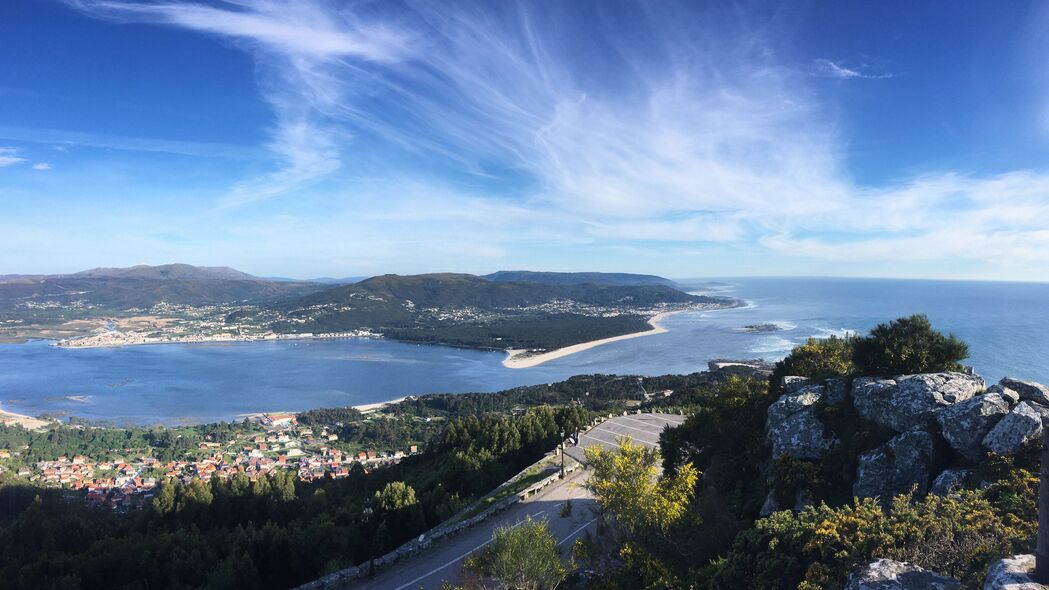 绝美海湾大海岛屿风光，4K超高清壁纸，3840x2160分辨率，免费下载