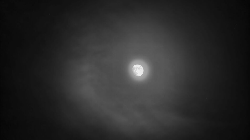 夜月辉光璀璨，高清4K壁纸下载，3840x2160分辨率天空美景