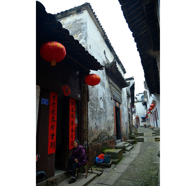 徽州老街一线天高清PNG透明背景风景图片，摄影素材下载