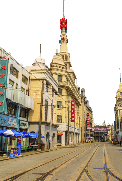 上海复古建筑PNG透明背景图，摄影风光素材，高清下载