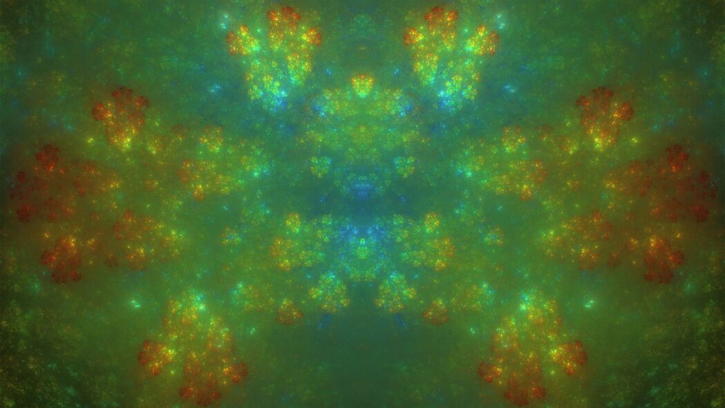 4K高清辉光万花筒抽象壁纸，免费下载3840x2160精美背景图片
